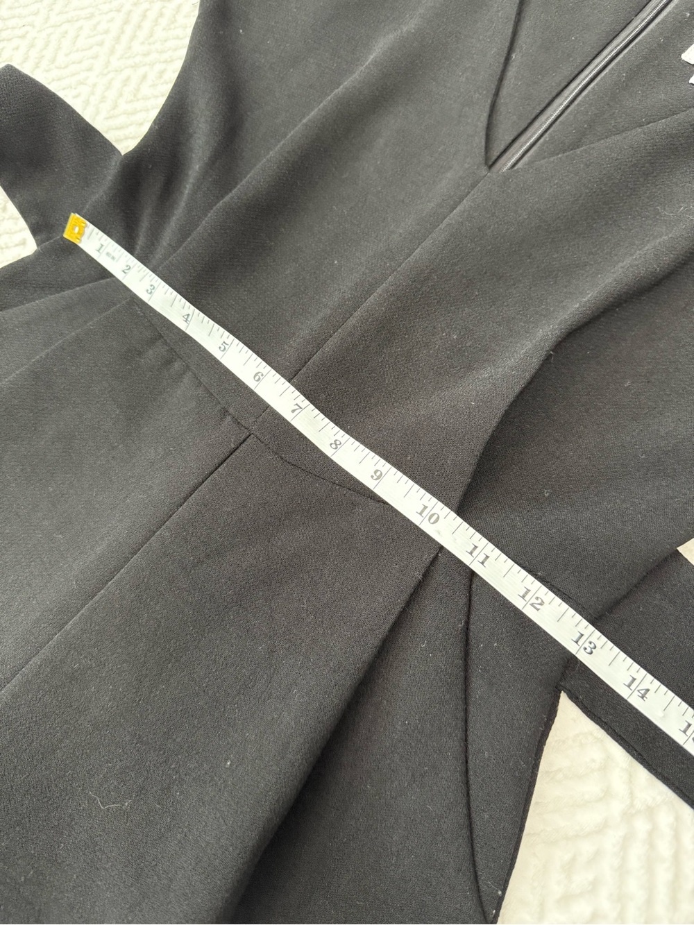 Anthropologie ett:twa Sedona Black Short Sleeve Jumpsuit - Picture 6 of 9
